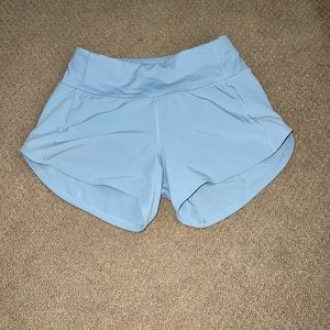 I am selling blue lululemon shorts!